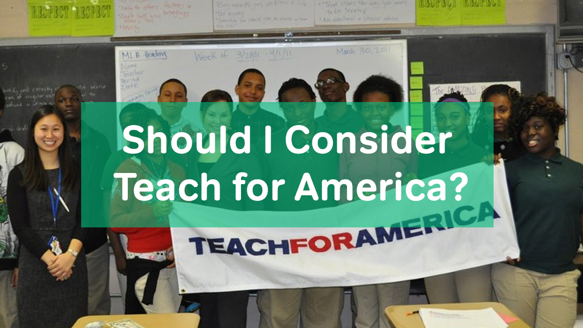 Should I Consider Teach For America   Teach For America 